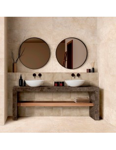 Azulejo Fabula Wall Travertino Cross Beige 33x100cm de la marca Marazzi. Ref MP9R 2