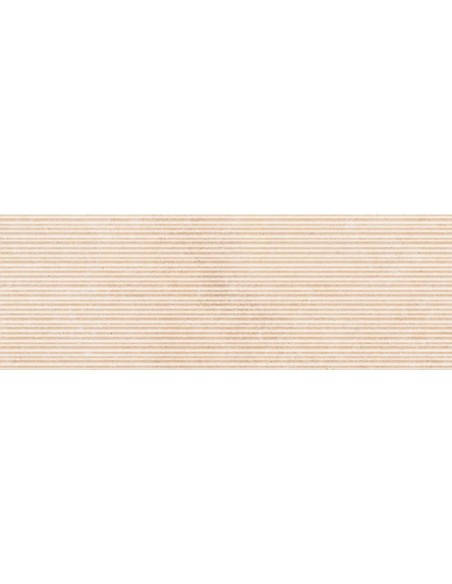Azulejo Fabula Wall 3D Mikado Travertino Cross Beige de MARAZZI 33x100cm de la marca Marazzi. Ref MP9S