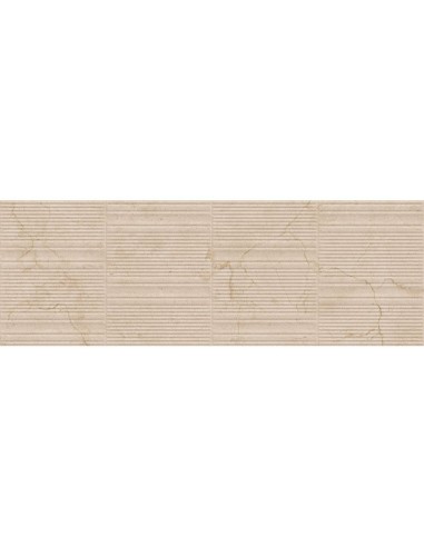 Azulejo Fabula Wall Marfil Struttura 3D Gentle 33x100cm de la marca Marazzi. Ref MN3A