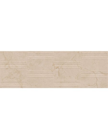 Azulejo Fabula Wall Marfil Struttura 3D Gentle 33x100cm de la marca Marazzi. Ref MN3A