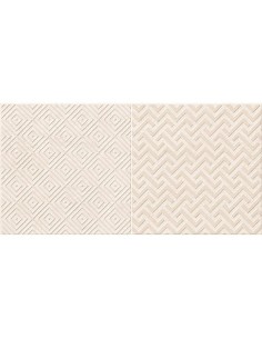 Azulejo TEXTURE Stencil Beige de Grespania