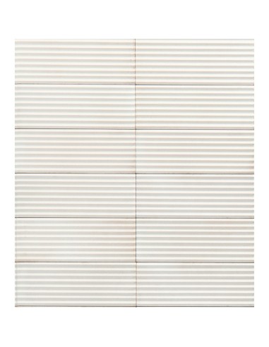 Porcelánico RICE Natural Struttura Pleat 3D de Marazzi (Ref. M96J) | Azulisimo