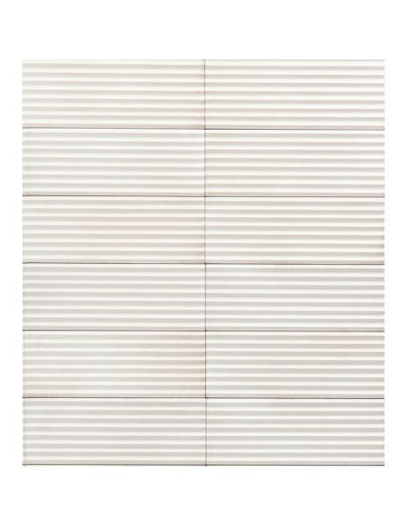 Porcelánico RICE Natural Struttura Pleat 3D de Marazzi (Ref. M96J) | Azulisimo