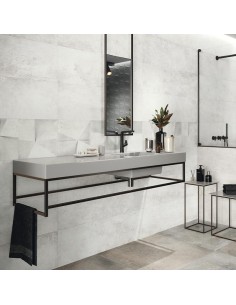 Azulejo GALVANIC Lezama Blanco 31.5x100cm de Grespania 2