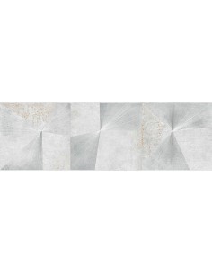 Azulejo GALVANIC Lezama Aluminio 31.5x100cm de Grespania