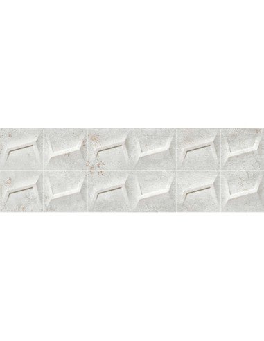 Azulejo GALVANIC Haro Aluminio 31.5x100cm de Grespania