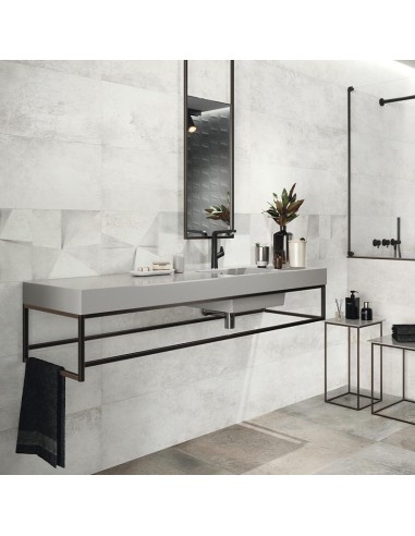 Azulejo GALVANIC Lezama Blanco 30x60cm de Grespania