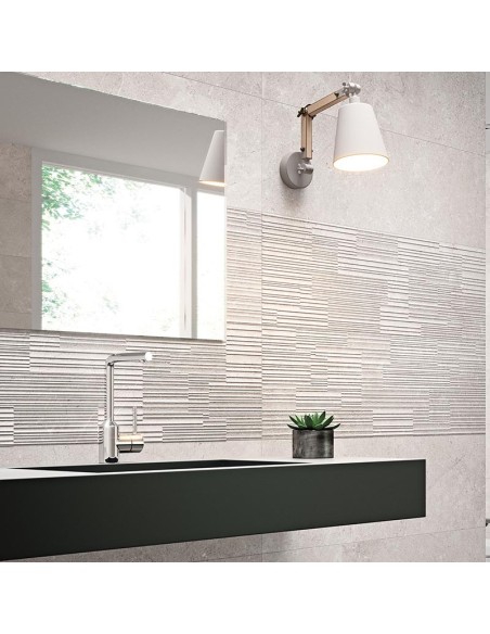 Azulejo LOIRE Cher Gris 30x60cm de Grespania