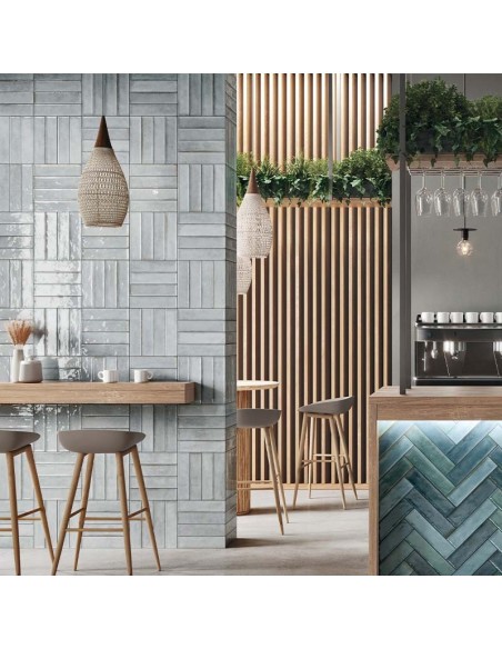 Azulejo BOQUERÍA Gris de Grespania