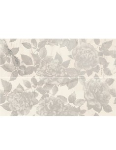 Azulejo ALLMARBLE WALL Decoro Rose Statuario - Mármol blanco con detalles rosados | MARAZZI