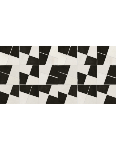 Azulejo ZELLIGE Mosaico Gesso/Carbone de Marazzi (Ref. M8WH) | Azulisimo