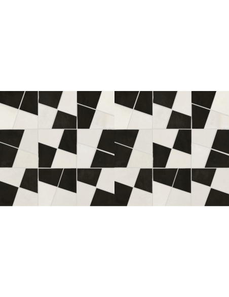 Azulejo ZELLIGE Mosaico Gesso/Carbone de Marazzi (Ref. M8WH) | Azulisimo