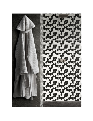 Azulejo ZELLIGE Mosaico Gesso/Carbone de Marazzi (Ref. M8WH) | Azulisimo