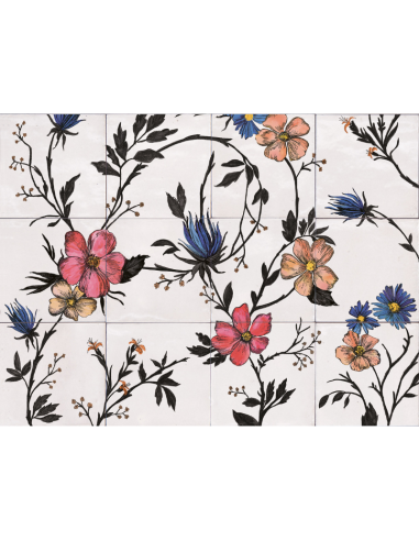 Porcelánico RICE Decoro Garden Modulo A de Marazzi (Ref. M9E5) | Azulisimo