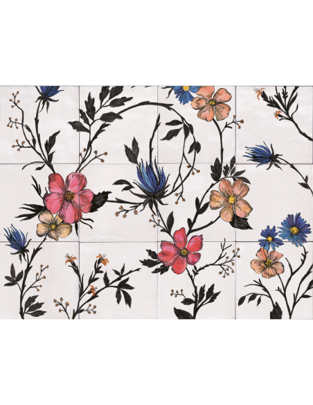 Porcelánico RICE Decoro Garden Modulo A de Marazzi (Ref. M9E5) | Azulisimo