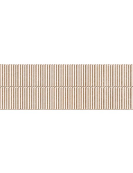 Azulejo ROOM Wall Taupe 3D Match de Marazzi MP6A | Textura y Elegancia Contemporánea