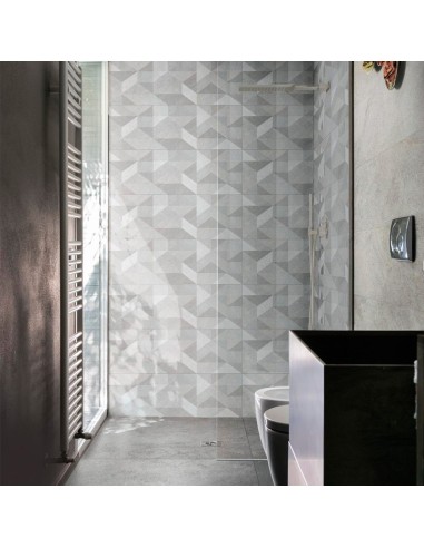 Azulejo NATURALIA Decoro micro grigio touch de Marazzi - MENN