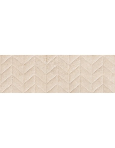 Azulejo Work Beige Struttura Spike 3D de MARAZZI. Ref M13A