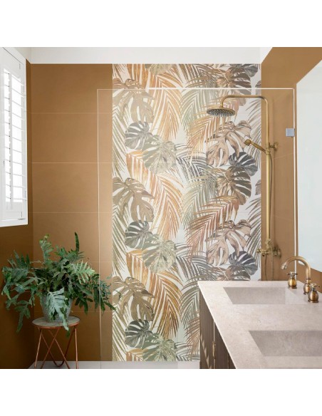 Azulejo MOMENTI Ocra Duo 3D de Marazzi - MAC8