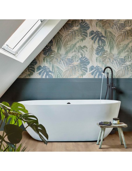 Azulejo MOMENTI Blu Duo 3D de Marazzi - MAC4