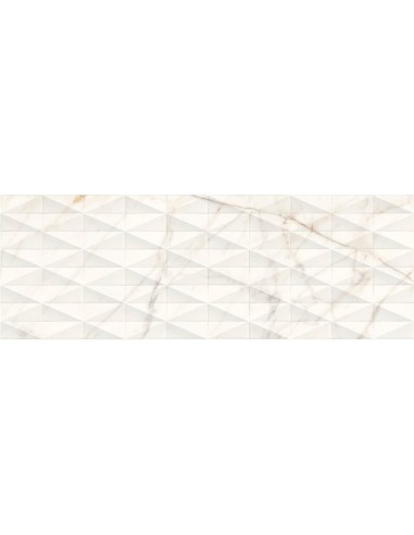 Azulejo ALLMARBLE WALL Golden white struttura 3D satin de MARAZZI - M6TK