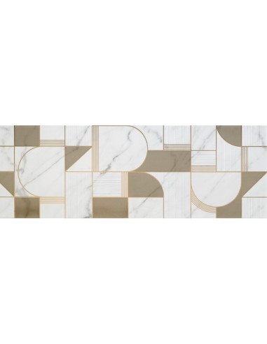Azulejo ALLMARBLE WALL Golden White decoro club de MARAZZI - M8T5