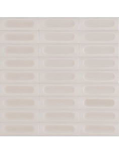 Azulejo CONFETTO Bianco Savoiardo 3D de Marazzi - MEUV