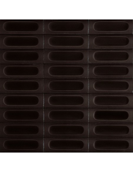 Azulejo CONFETTO Nero Savoiardo 3D de Marazzi - MEUX