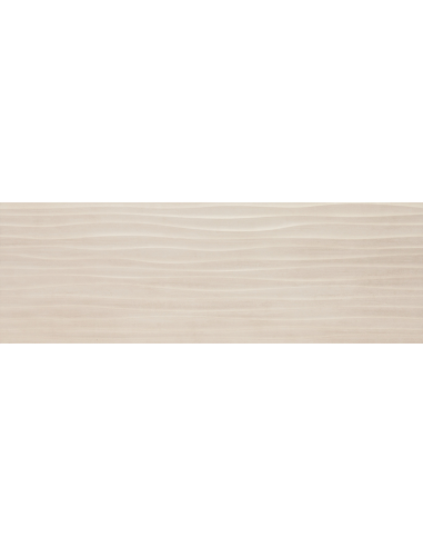 Azulejo MATERIKA Beige Struttura Wave 3D de Marazzi (Ref. MMFW)