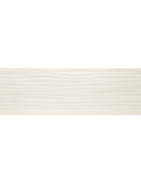 Azulejo MATERIKA Off White Struttura Wave 3D de Marazzi (Ref. MMFV) | Azulisimo
