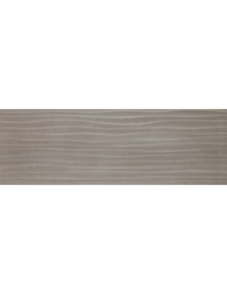 Azulejo MATERIKA Antracite Struttura Wave 3D de Marazzi (Ref. MMFY) | Azulisimo