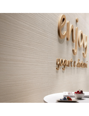 Azulejo MATERIKA Beige Struttura Spatula 3D de Marazzi (Ref. MMN6) | Azulisimo