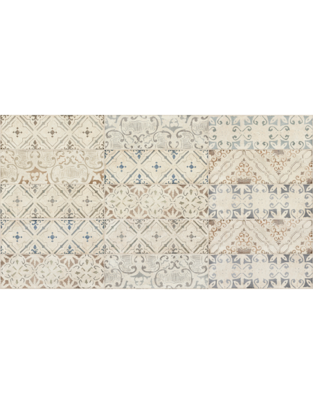 Azulejo ALBA WALL Decoro Talbot de Marazzi (Ref. M95Z) | Azulisimo