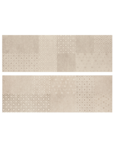 Azulejo STONE ART Ivory/Taupe Decoro Patern Marazzi - M04S | AZULISIMO