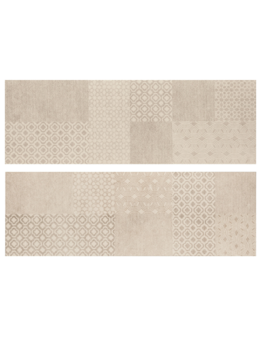 Azulejo STONE ART Ivory/Taupe Decoro Patern Marazzi - M04S | AZULISIMO