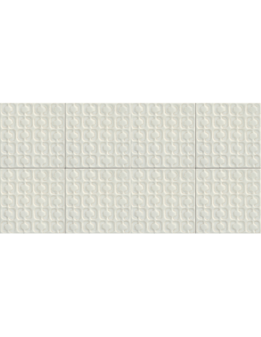 Porcelánico MEMORIA Bianco Struttura Stamp 3D de Marazzi (Ref. MAY9) | Azulisimo