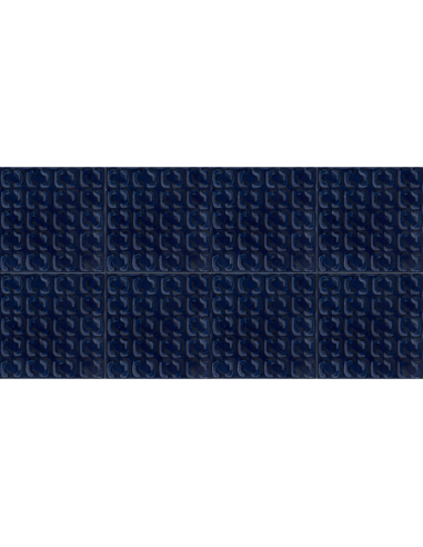 Porcelánico MEMORIA Blu Struttura Stamp 3D de Marazzi (Ref. MAYA) | Azulisimo