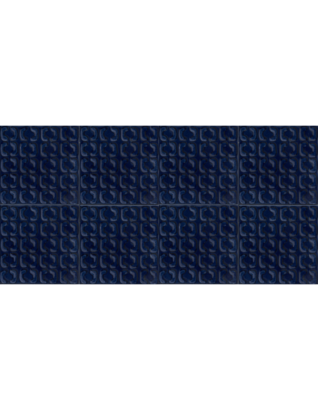 Porcelánico MEMORIA Blu Struttura Stamp 3D de Marazzi (Ref. MAYA) | Azulisimo