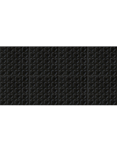 Porcelánico MEMORIA Nero Struttura Stamp 3D de Marazzi (Ref. MAYC) | Azulisimo