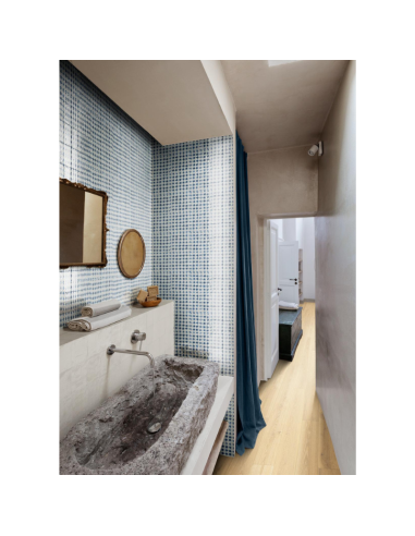 Porcelánico MEMORIA Tappeto 1 Blu de Marazzi (Ref. MANG) | Azulisimo