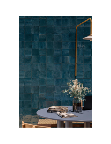 Porcelánico RICE Blu 15x15cm de Marazzi (Ref. M964) | Azulisimo