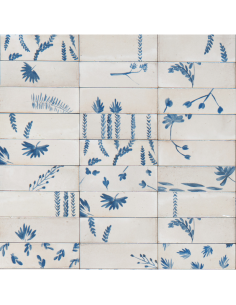 Porcelánico RICE Decoro Leaf Natural de Marazzi (Ref. M96U) | Azulisimo