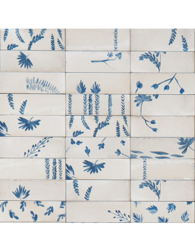 Porcelánico RICE Decoro Leaf Natural de Marazzi (Ref. M96U) | Azulisimo