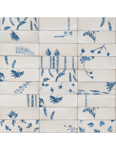 Porcelánico RICE Decoro Leaf Natural de Marazzi (Ref. M96U) | Azulisimo