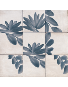 Porcelánico RICE Decoro Blossom Bianco de Marazzi (Ref. M9JA) | Azulisimo