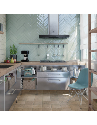 Azulejo ORIGINAL BULEVAR Sky 7,5x30cm de Mainzu | Ref. PT03161