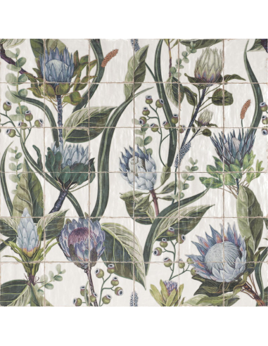 Azulejo LIVORNO Mural Protea de Mainzu | Ref. PT03193