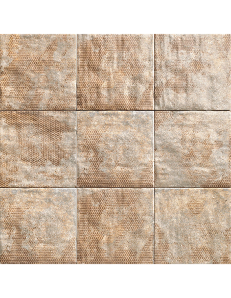 Azulejo MANDALA Brown de Mainzu | Ref. PT02794