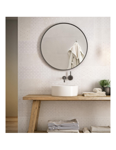 Azulejo STONE ART Steel Deco Pattern Marazzi - M04R | AZULISIMO