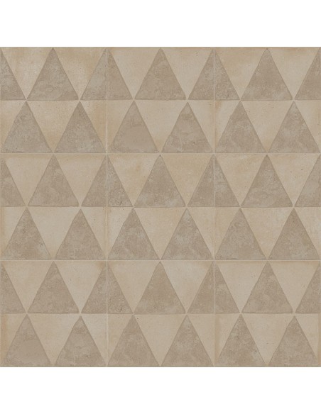 Porcelánico ARTCRAFT Sabbia decoro triangoli de Marazzi. Ref MH0U